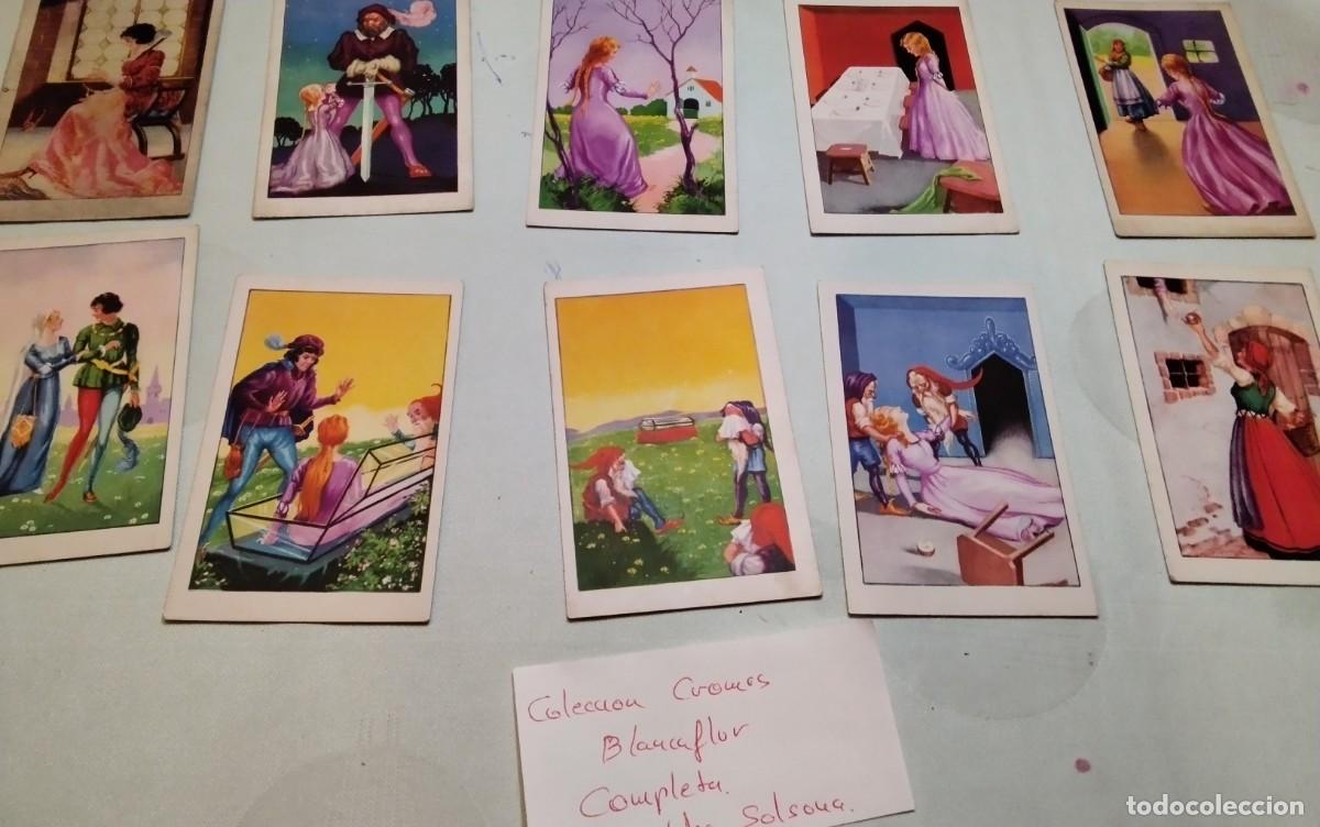 Coleccionismo cromos antiguos: COLECCION COMPLETA DE CROMOS COLECCION &rdquo;BLANCAFLOR&rdquo; - Foto 2