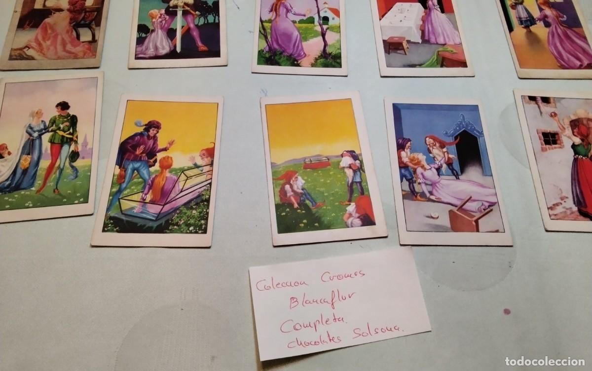 Coleccionismo cromos antiguos: COLECCION COMPLETA DE CROMOS COLECCION &rdquo;BLANCAFLOR&rdquo; - Foto 3