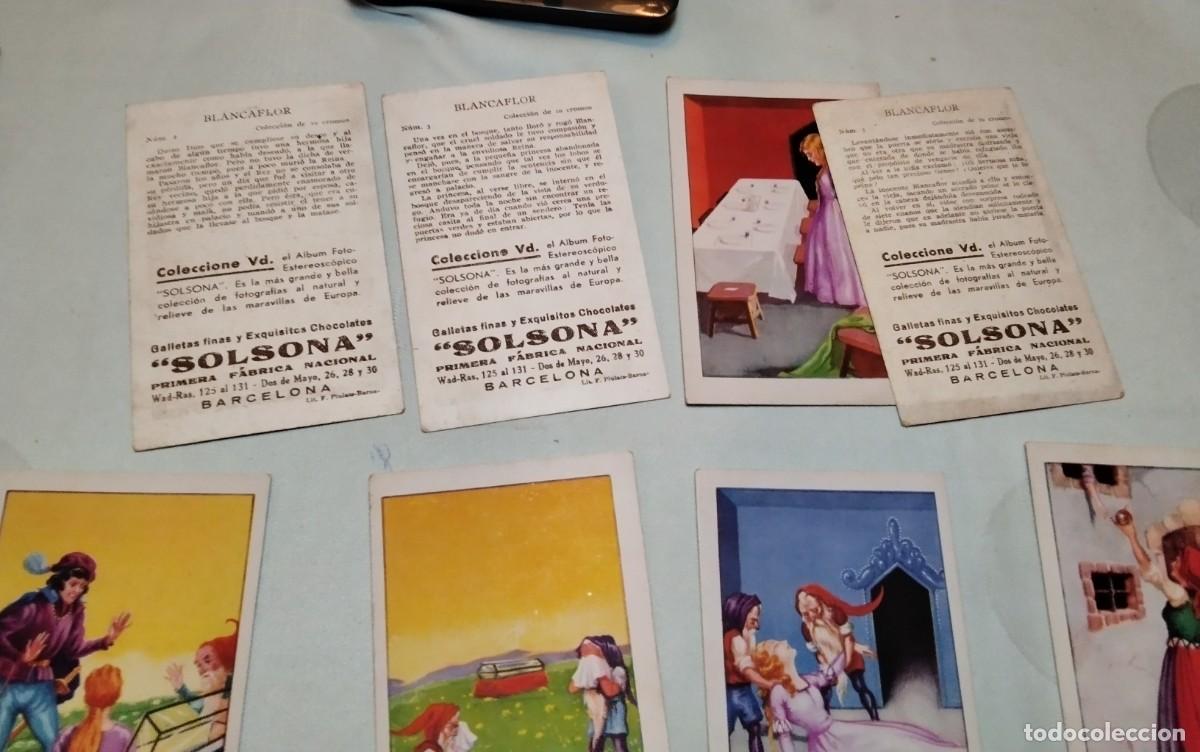 Coleccionismo cromos antiguos: COLECCION COMPLETA DE CROMOS COLECCION &rdquo;BLANCAFLOR&rdquo; - Foto 8