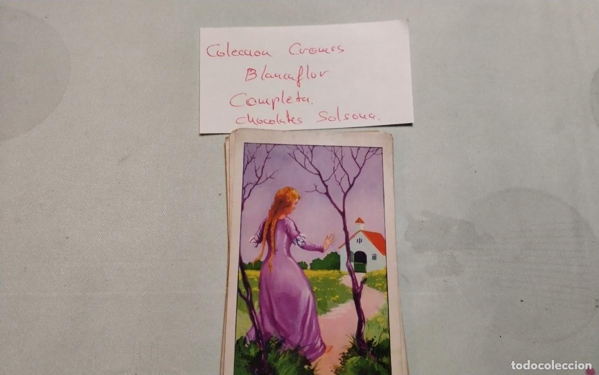 Coleccionismo cromos antiguos: COLECCION COMPLETA DE CROMOS COLECCION &rdquo;BLANCAFLOR&rdquo; - Foto 9