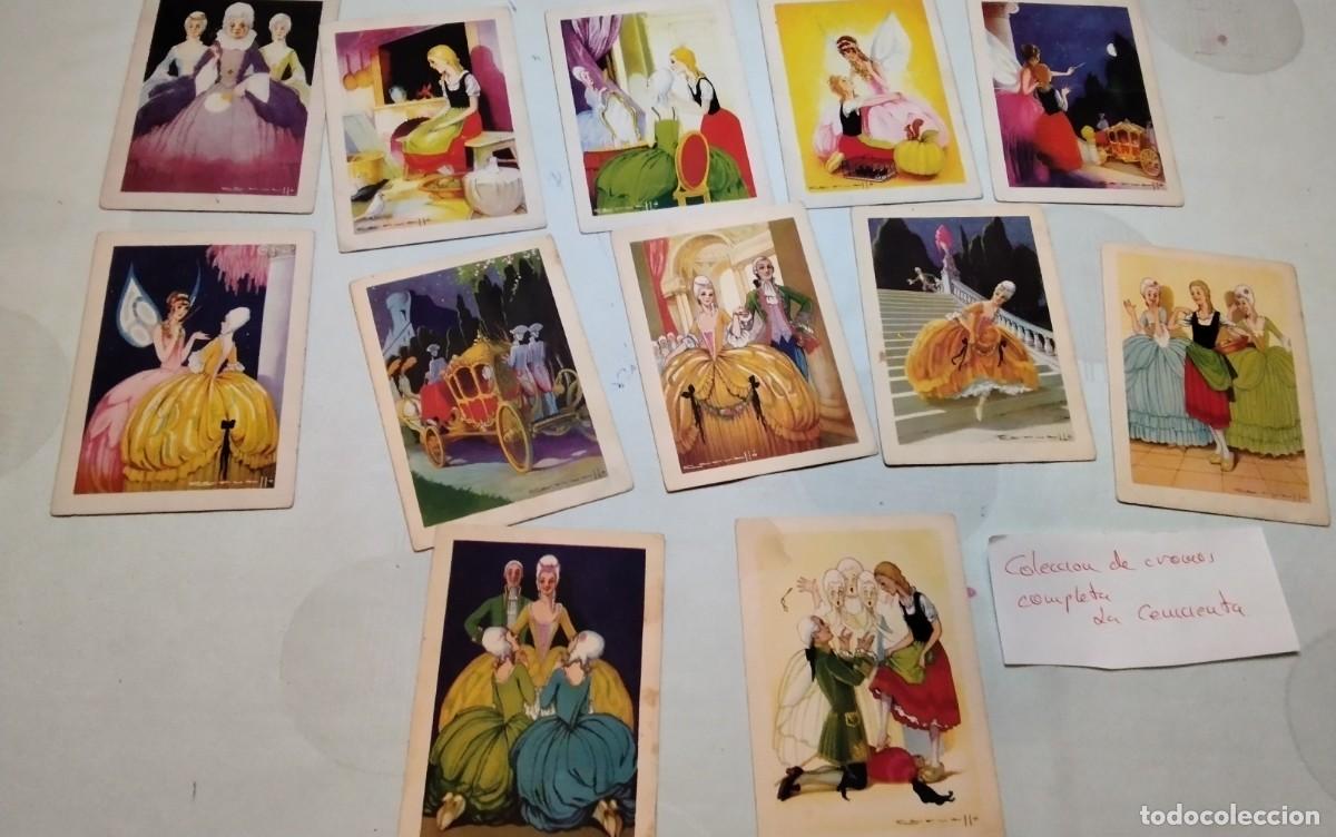 Coleccionismo cromos antiguos: COLECCION DE CROMOS COMPLETA &rdquo; LA CENICIENTA&rdquo; - Foto 2