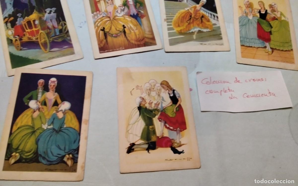 Coleccionismo cromos antiguos: COLECCION DE CROMOS COMPLETA &rdquo; LA CENICIENTA&rdquo; - Foto 6