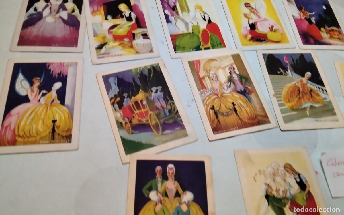 Coleccionismo cromos antiguos: COLECCION DE CROMOS COMPLETA &rdquo; LA CENICIENTA&rdquo; - Foto 8