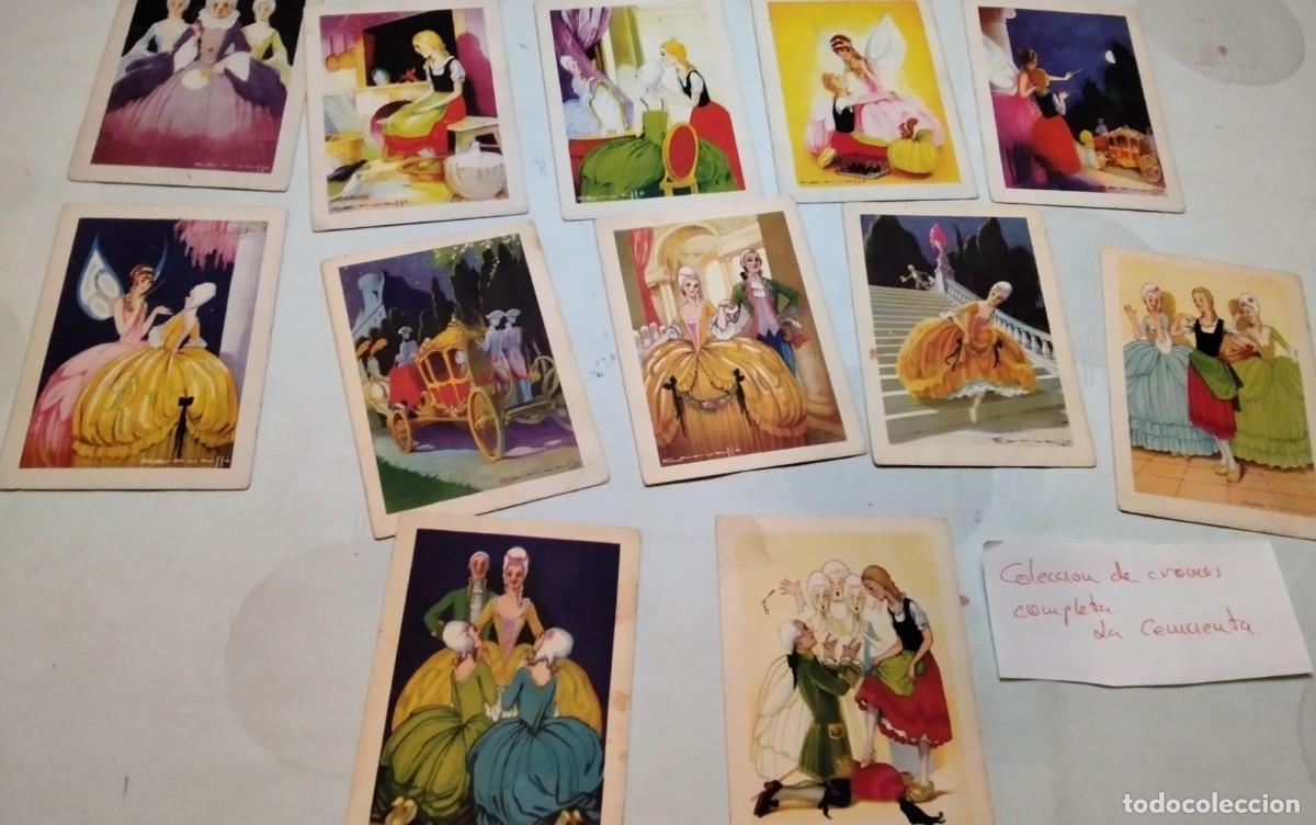 Coleccionismo cromos antiguos: COLECCION DE CROMOS COMPLETA &rdquo; LA CENICIENTA&rdquo; - Foto 9