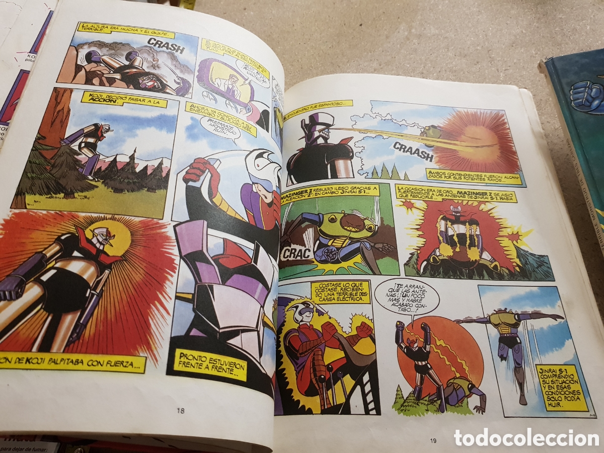 Coleccionismo cromos antiguos: Libro - Comic de MAZINGER Z, Afrodita capturada de 1978 - Foto 2