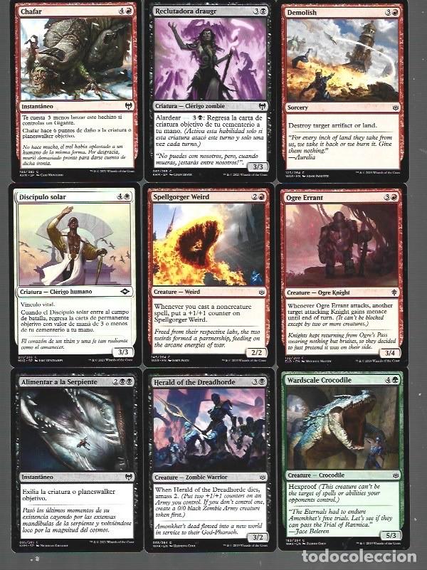Coleccionismo cromos antiguos: CROMOS DE MAGIC THE GATHERING 18 CROMOS - Foto 2