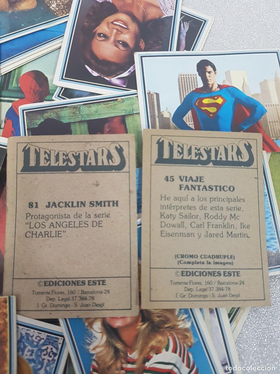 Coleccionismo cromos antiguos: GRAN LOTE DE CROMOS TELESTARS EDICIONES ESTE - Foto 2