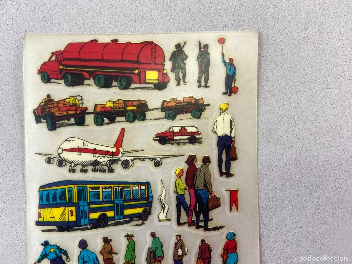 Coleccionismo cromos antiguos: Calcomanias GILLETE KALKITOS - Foto 2