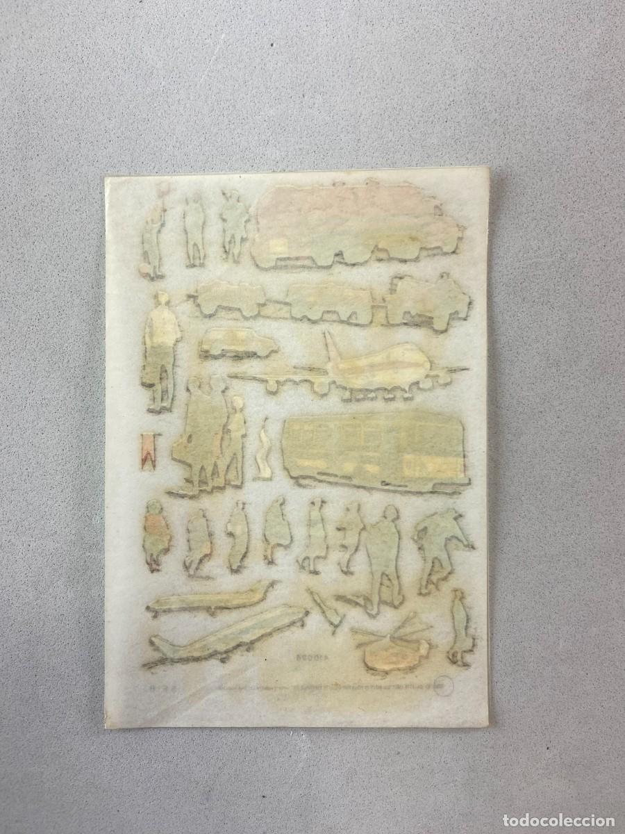 Coleccionismo cromos antiguos: Calcomanias GILLETE KALKITOS - Foto 4