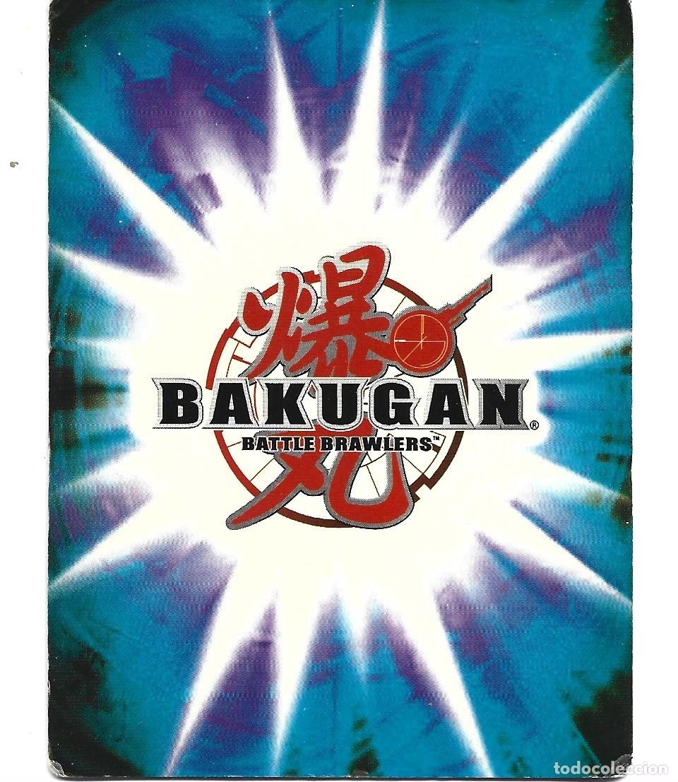 Coleccionismo cromos antiguos: CRONO DE EDITOR BAKUGAN BATTLE BRAWLERS - Foto 2