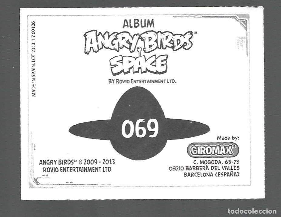 Coleccionismo cromos antiguos: CROMOS DE ANGRY BIRDS DE SPACE N&ordm; 069 - Foto 2