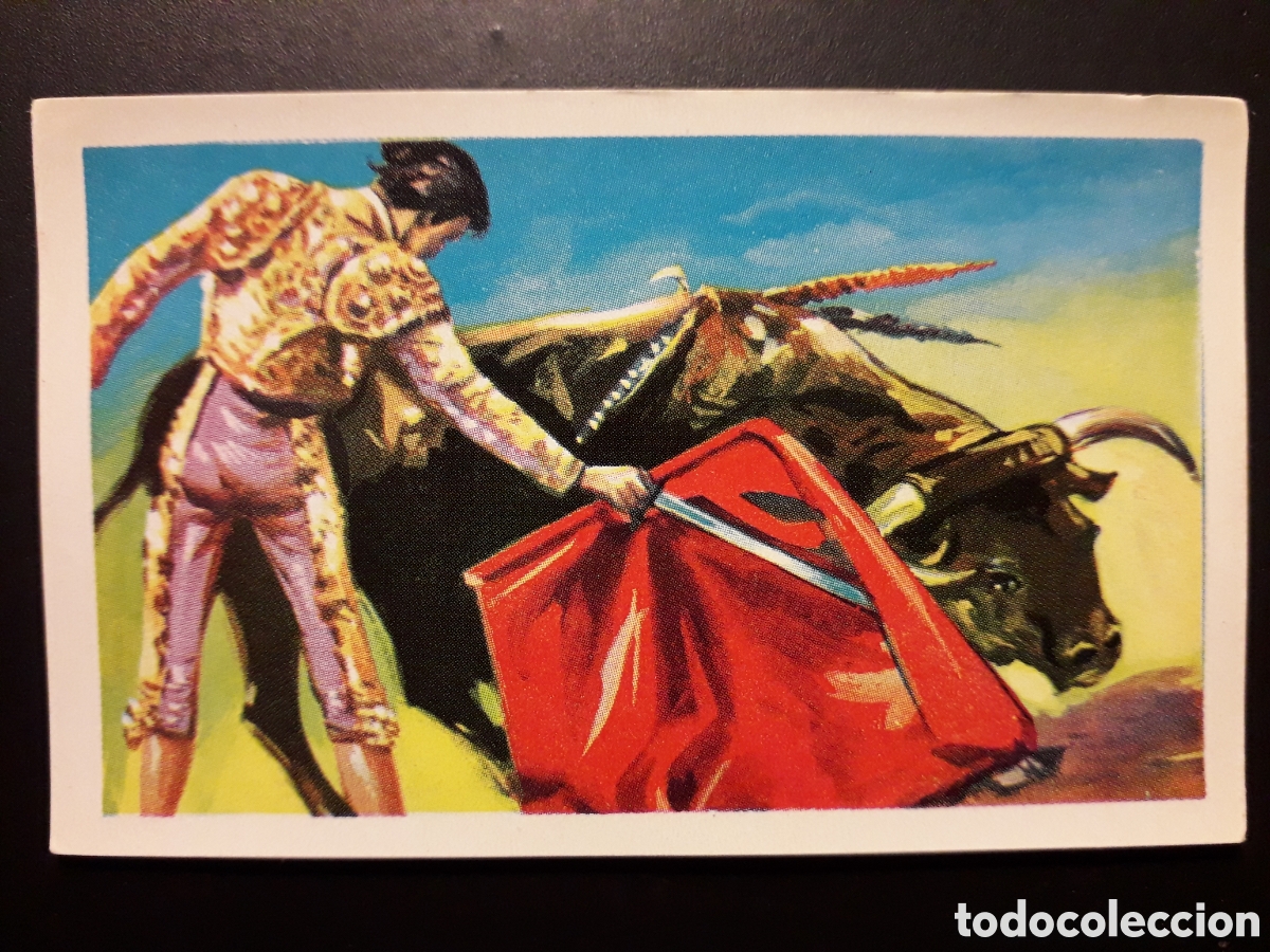 Collezionismo Figurine antiche: TORERO, TORO, TAUROMAQUIA EUROPA NUESTRO CONTINENTE N&deg; 67 TORRAS 1968 SIN PEGAR PEDIDO M&Iacute;NIMO 3&euro;
