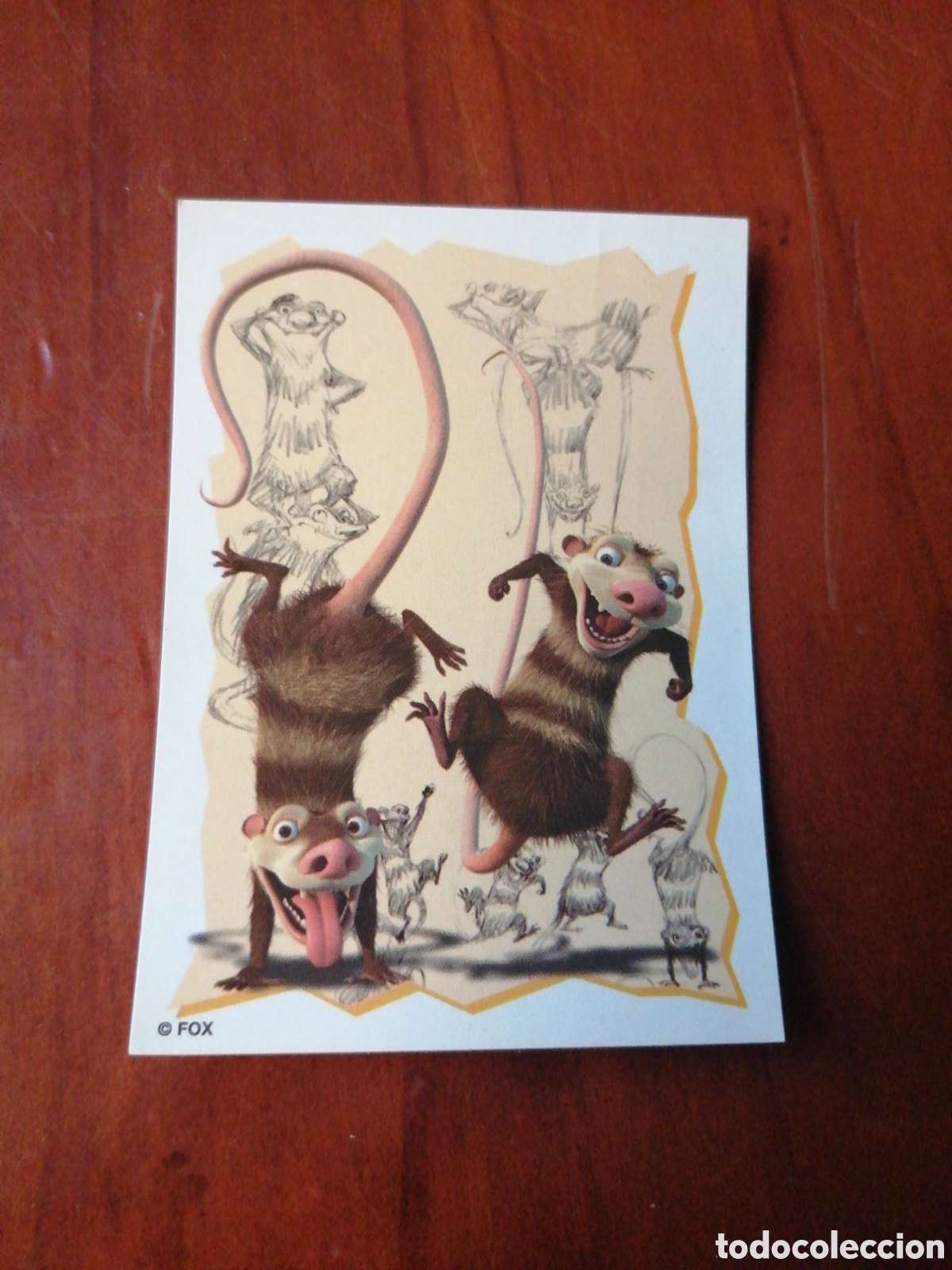 Colecionismo Cromos antigos: CROMO ICE AGE 2 LA EDAD DE HIELO 2 N &ordm; LETRA H