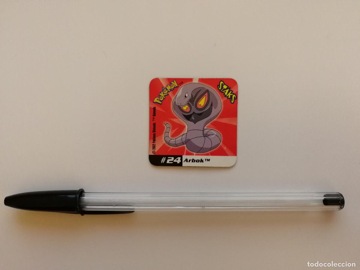 Coleccionismo cromos antiguos: IMAN STAKS - POKEMON - ARBOK - Foto 1