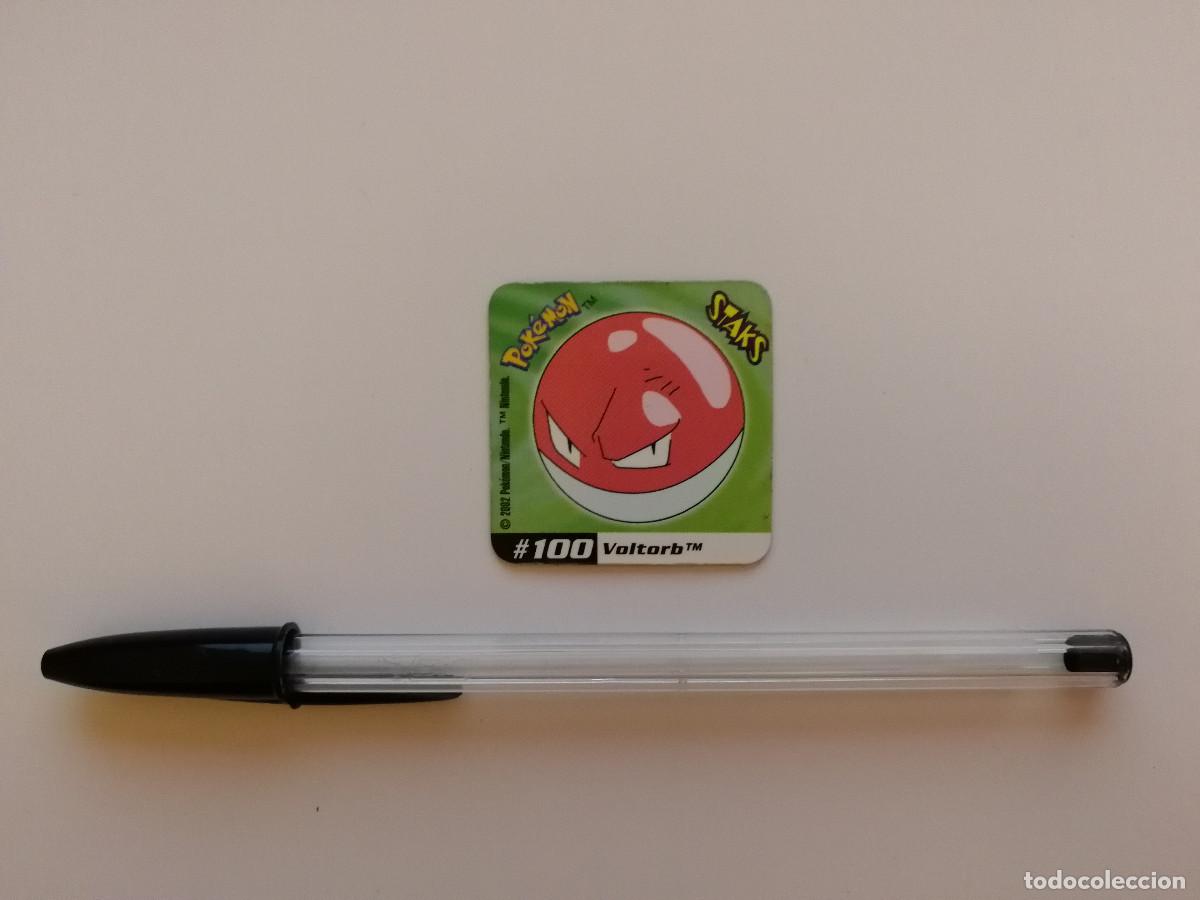 Coleccionismo cromos antiguos: IMAN STAKS - POKEMON - VOLTORB - Foto 1