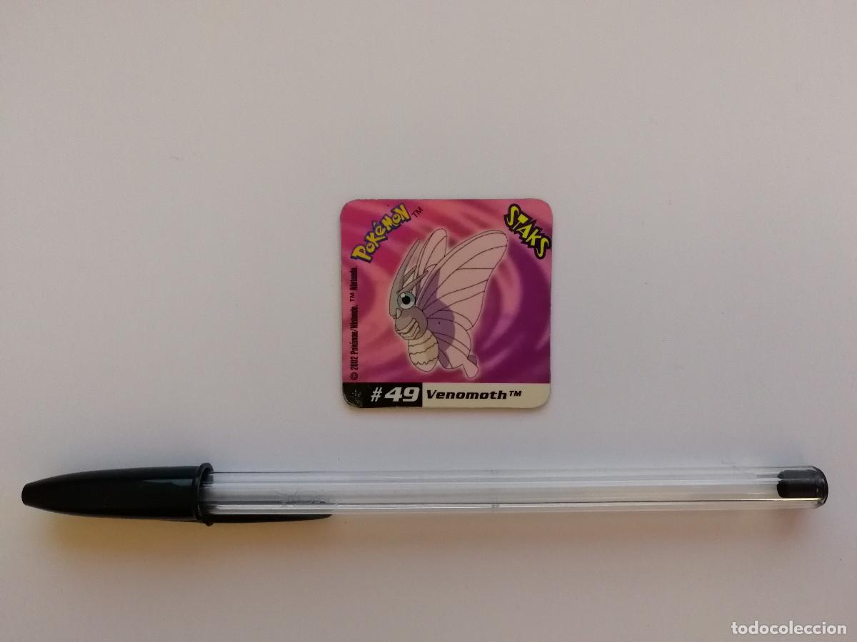 Coleccionismo cromos antiguos: IMAN STAKS - POKEMON - VENOMOTH - Foto 1