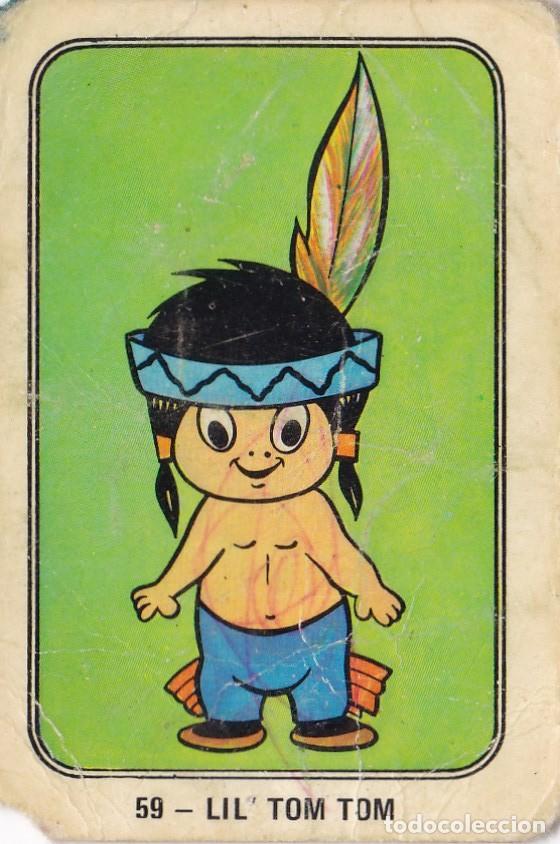 Coleccionismo Cromos antiguos: CROMO 59 LIL TOM TOM, ALBUM FESTIVAL HANNA BARBERA - FHER 1971 (SIN PEGAR PERO FATIGADO) VER FOTO