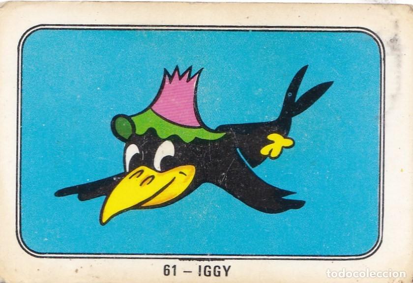 Coleccionismo Cromos antiguos: CROMO 61 IGGY, ALBUM FESTIVAL HANNA BARBERA - FHER 1971 (SIN PEGAR PERO FATIGADO) VER FOTO