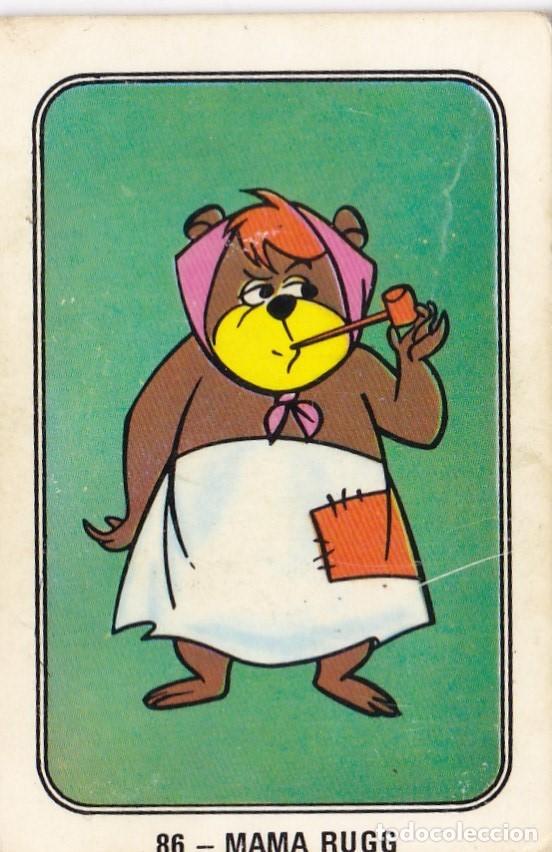 Coleccionismo Cromos antiguos: CROMO 86 MAMA RUGG, ALBUM FESTIVAL HANNA BARBERA - FHER 1971 (SIN PEGAR PERO FATIGADO) VER FOTO
