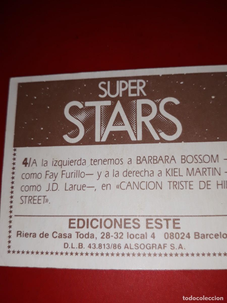 Coleccionismo cromos antiguos: SUPER STARS cromo # 4 - Foto 2