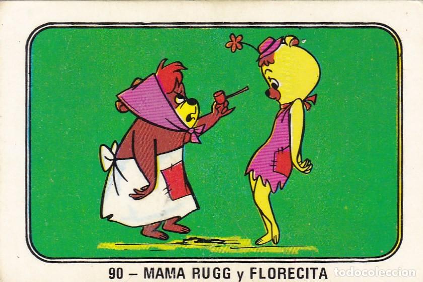 Coleccionismo Cromos antiguos: CROMO 90 MAMA RUGG, ALBUM FESTIVAL HANNA BARBERA, FHER 1971 (SIN PEGAR PERO FATIGADO) VER FOTO
