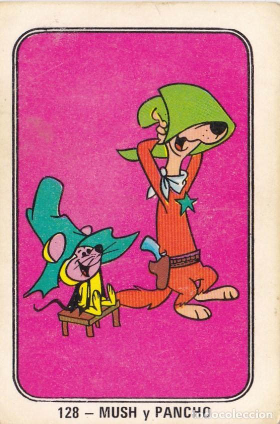 Coleccionismo Cromos antiguos: CROMO 128 MUSH Y PANCHO, ALBUM FESTIVAL HANNA BARBERA, FHER 1971 (SIN PEGAR PERO FATIGADO) VER FOTO