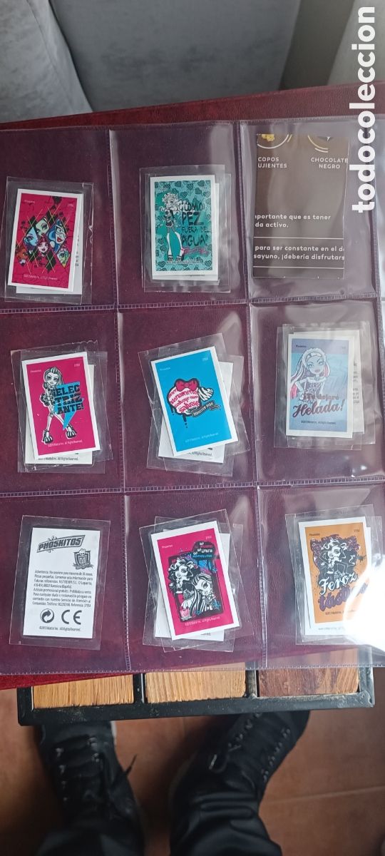Coleccionismo cromos antiguos: 15 Cromos Monster High COMPLETO y 4 envoltorios - Foto 2