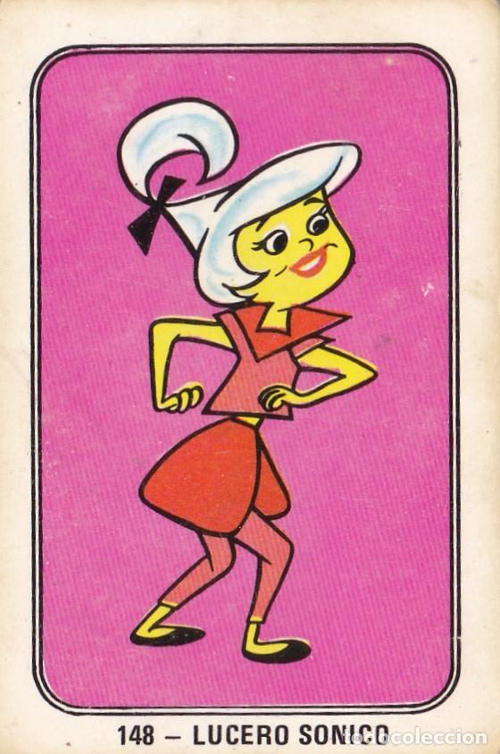 Coleccionismo Cromos antiguos: CROMO 148 LUCERO SONICO, ALBUM FESTIVAL HANNA BARBERA, FHER 1971 (SIN PEGAR PERO FATIGADO) VER FOTO