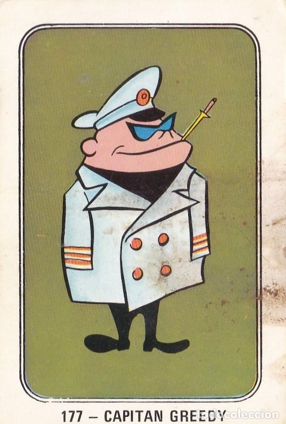 Coleccionismo Cromos antiguos: CROMO 177 CAPITAN GREEDY, ALBUM FESTIVAL HANNA BARBERA, FHER 1971 (SIN PEGAR PERO FATIGADO) VER FOTO
