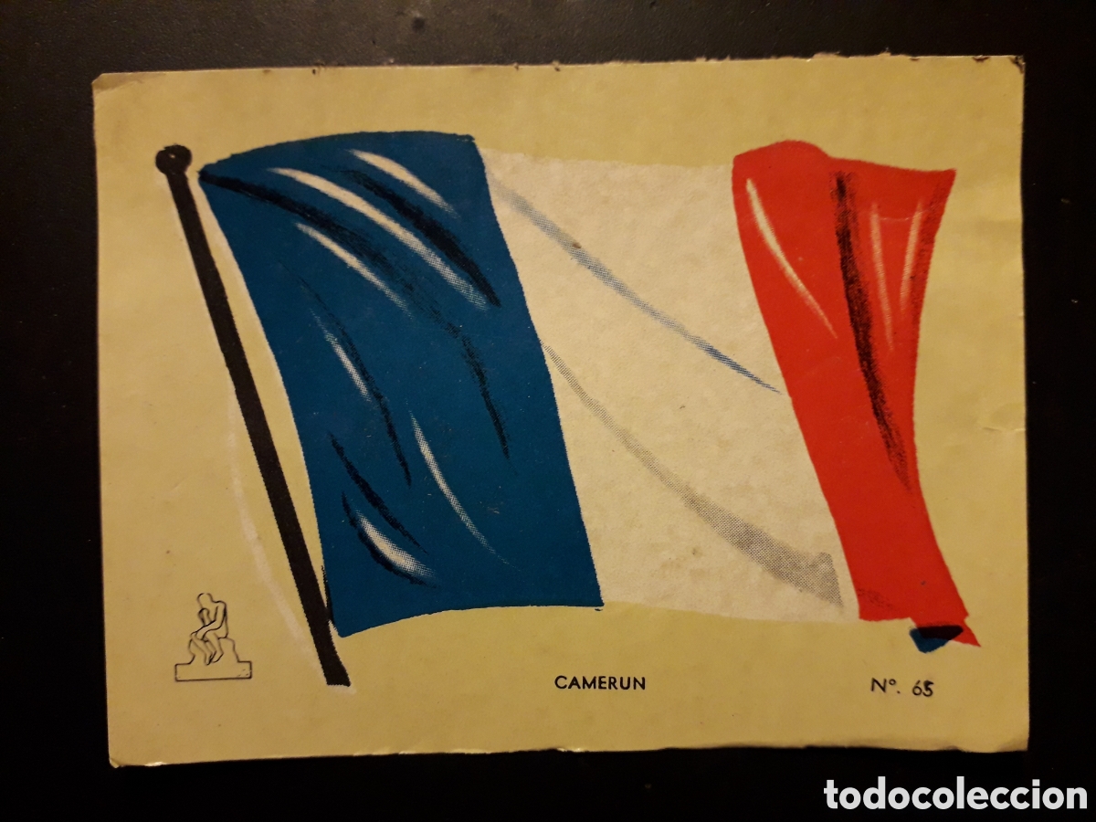 Collectionnisme Cartes &agrave; collectionner anciennes: CAMER&Uacute;N BANDERA, N&deg; 65 COLECCI&Oacute;N UNIVERSAL 1962 DESPEGADO PEDIDO M&Iacute;NIMO 3&euro;.