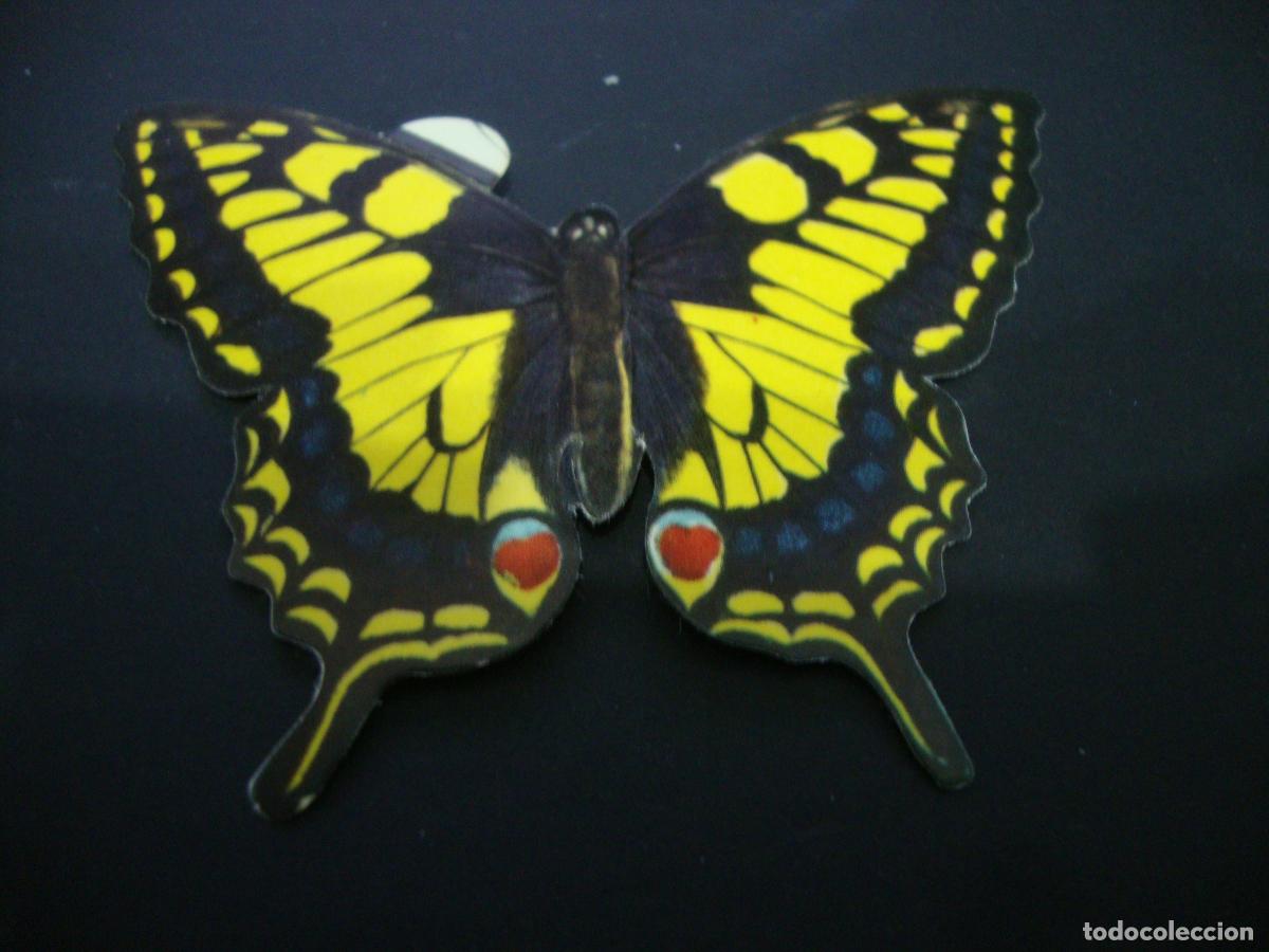 Coleccionismo Cromos antiguos: CROMO TROQIELADO GRISINES PANRICO MARIPOSAS NUEVO SIN PEGAR N&ordm; 33