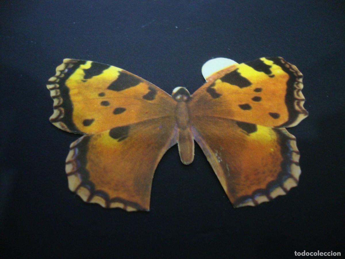 Coleccionismo Cromos antiguos: CROMO TROQIELADO GRISINES PANRICO MARIPOSAS NUEVO SIN PEGAR N&ordm; 34