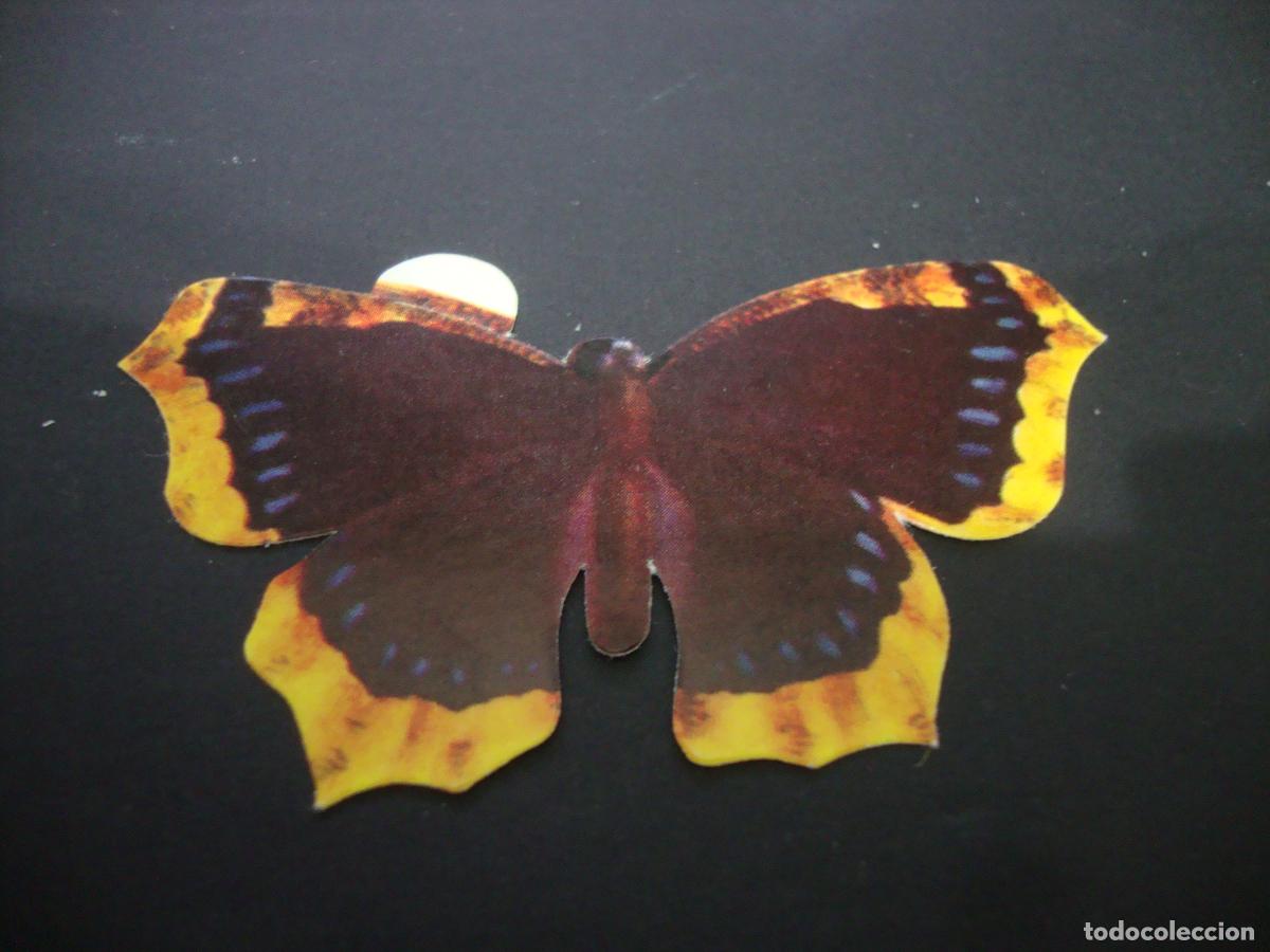 Coleccionismo Cromos antiguos: CROMO TROQIELADO GRISINES PANRICO MARIPOSAS NUEVO SIN PEGAR N&ordm; 30