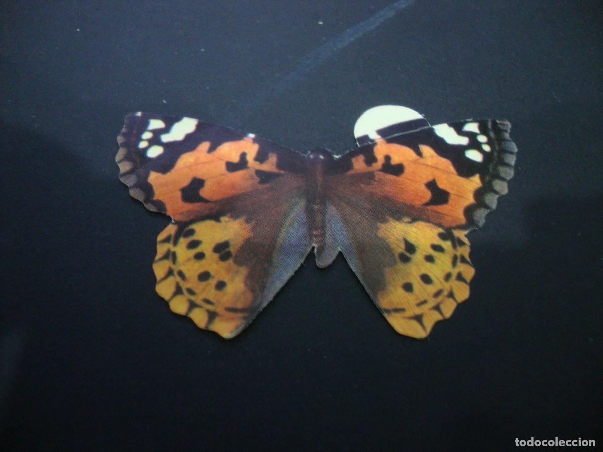 Coleccionismo Cromos antiguos: CROMO TROQIELADO GRISINES PANRICO MARIPOSAS NUEVO SIN PEGAR N&ordm; 7