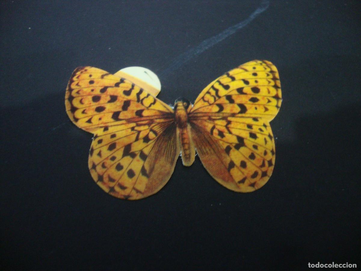 Coleccionismo Cromos antiguos: CROMO TROQIELADO GRISINES PANRICO MARIPOSAS NUEVO SIN PEGAR N&ordm; 14