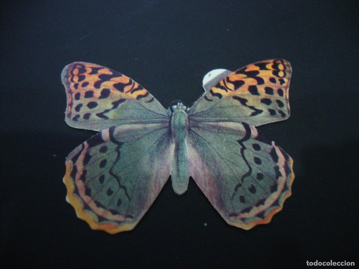 Coleccionismo Cromos antiguos: CROMO TROQIELADO GRISINES PANRICO MARIPOSAS NUEVO SIN PEGAR N&ordm; 43