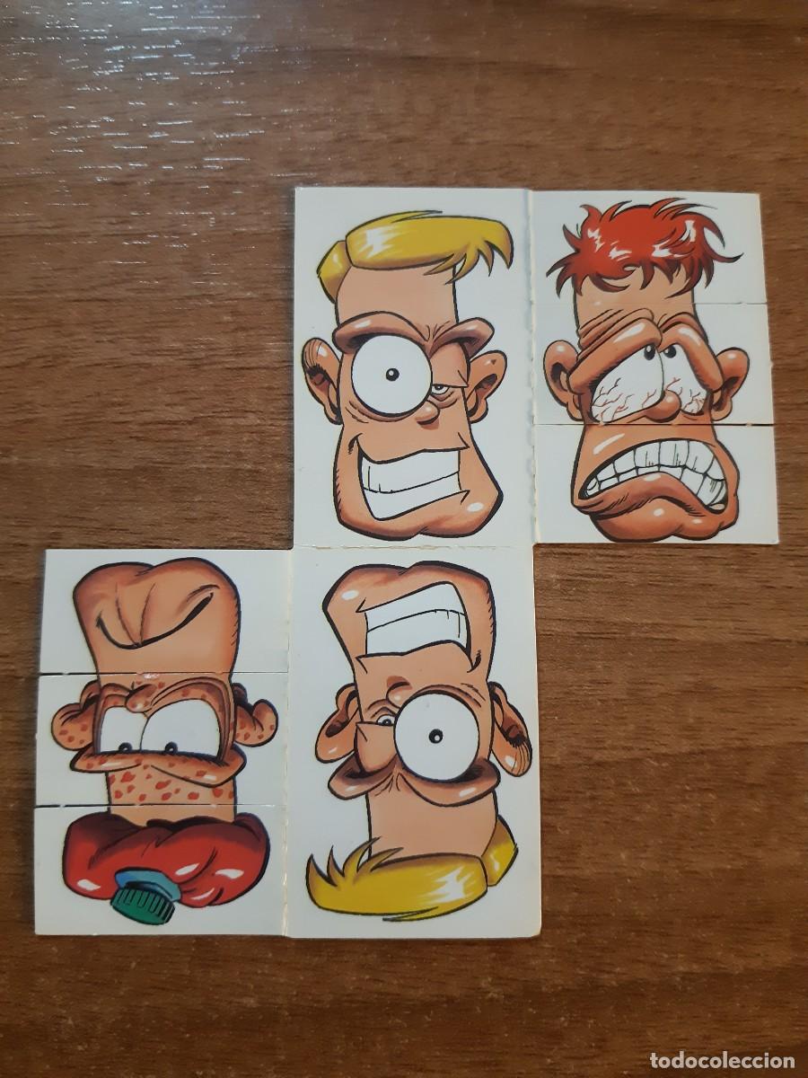 Coleccionismo cromos antiguos: CROMO TROQUELADO CARAS TRANSFORMABLES BIMBO - Foto 1