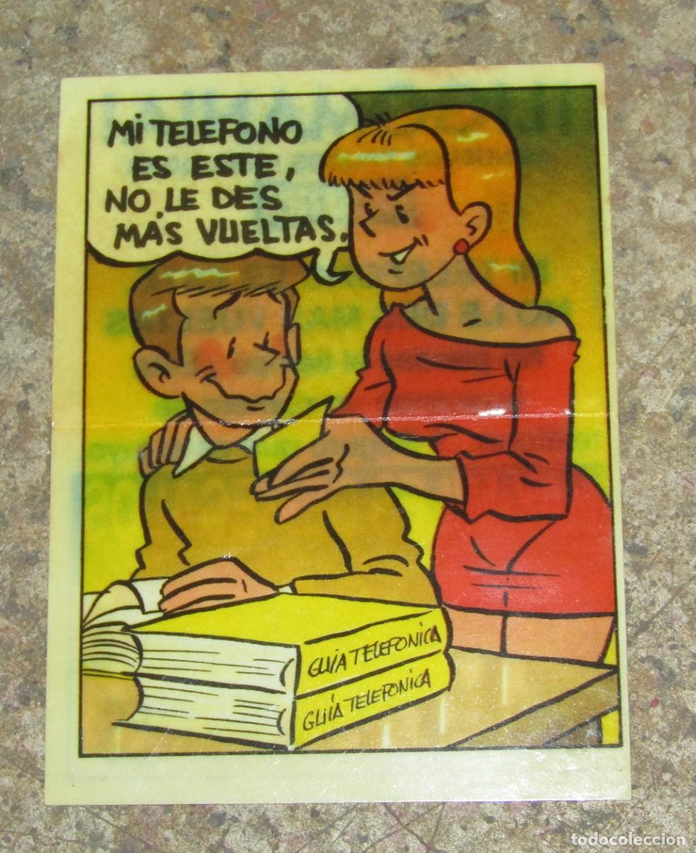 Coleccionismo Cromos antiguos: ANTIGUO CROMO COLECCION LIGOMANIA, DE PHOSKITOS - NUNCA PEGADO, CON TRASERA
