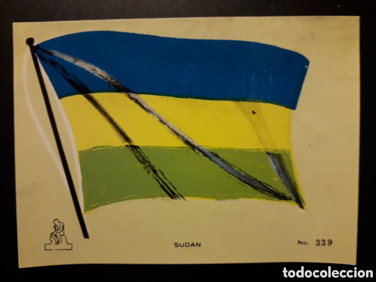 Collectionnisme Cartes &agrave; collectionner anciennes: SUD&Aacute;N BANDERA, N&deg; 339 COLECCI&Oacute;N UNIVERSAL 1962 DESPEGADO PEDIDO M&Iacute;NIMO 3&euro;