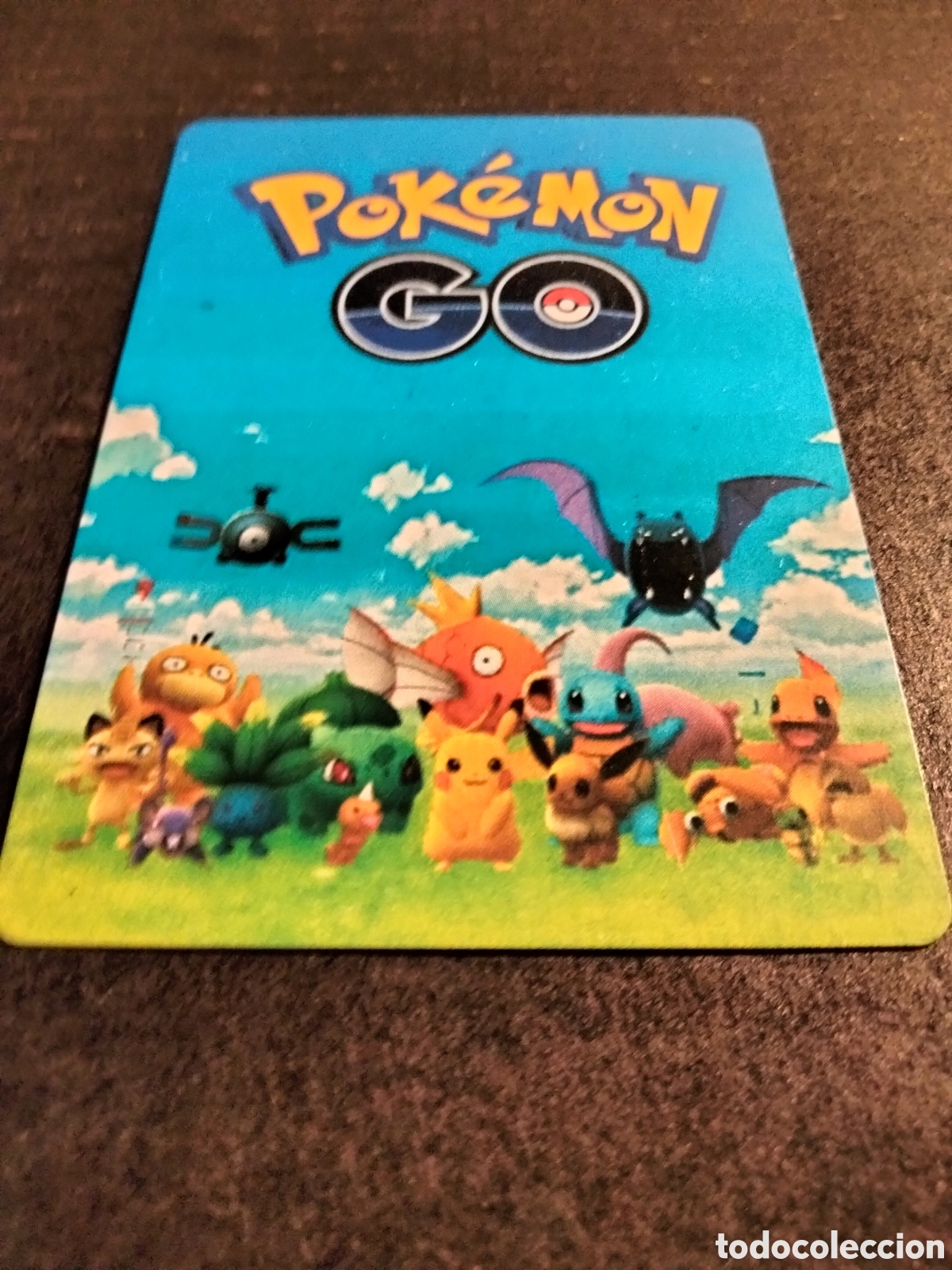 Coleccionismo cromos antiguos: TENTACOOL CARTA POKEMON GO - Foto 2