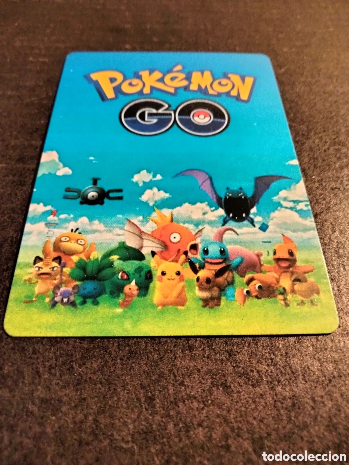 Coleccionismo cromos antiguos: LICKITUNG CARTA POKEMON GO - Foto 2