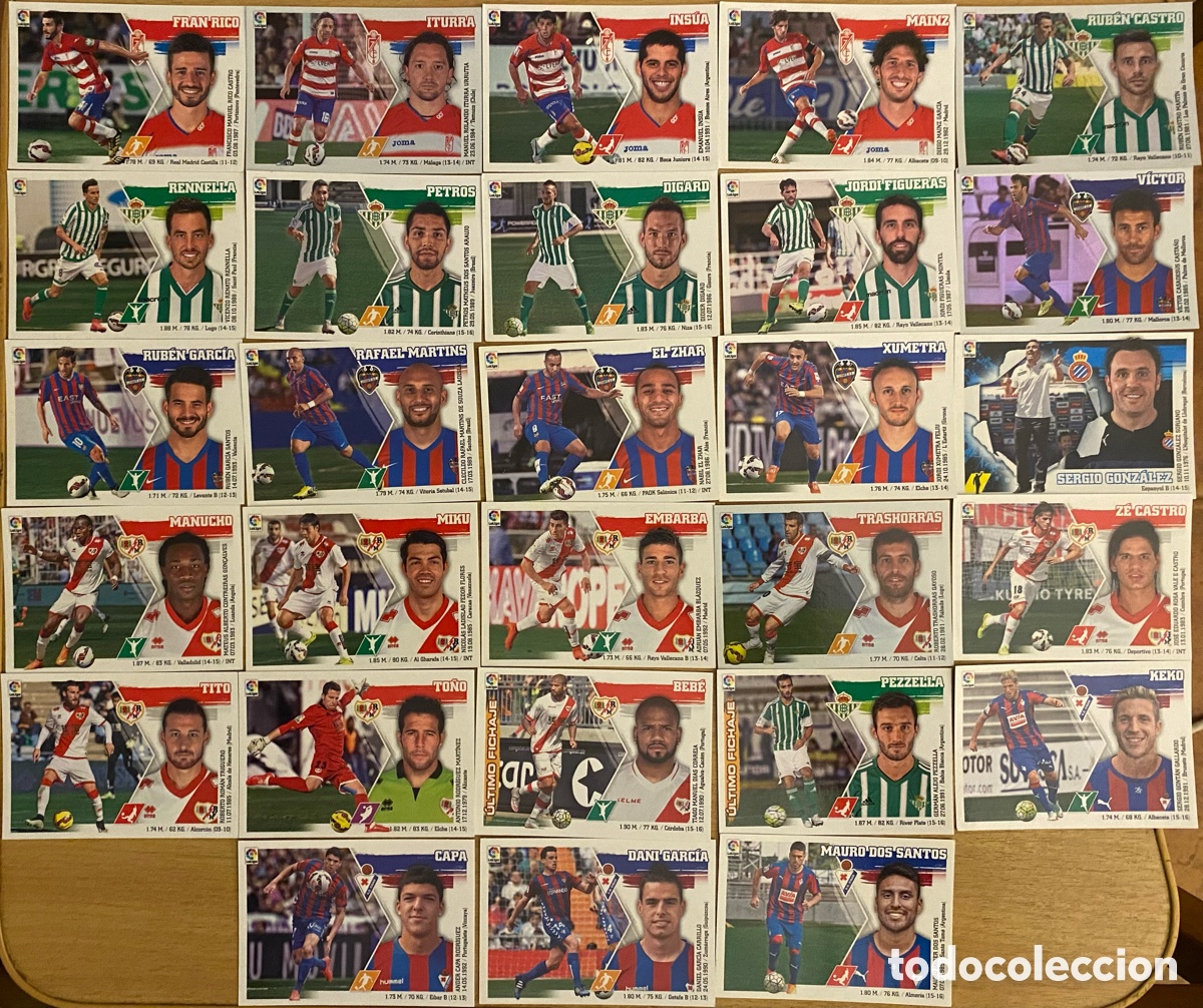 Coleccionismo cromos antiguos: Cromos LIGA BBVA 2015-16 - Foto 3