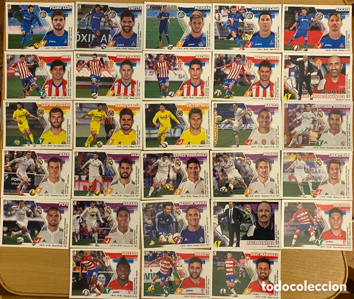 Coleccionismo cromos antiguos: Cromos LIGA BBVA 2015-16 - Foto 4