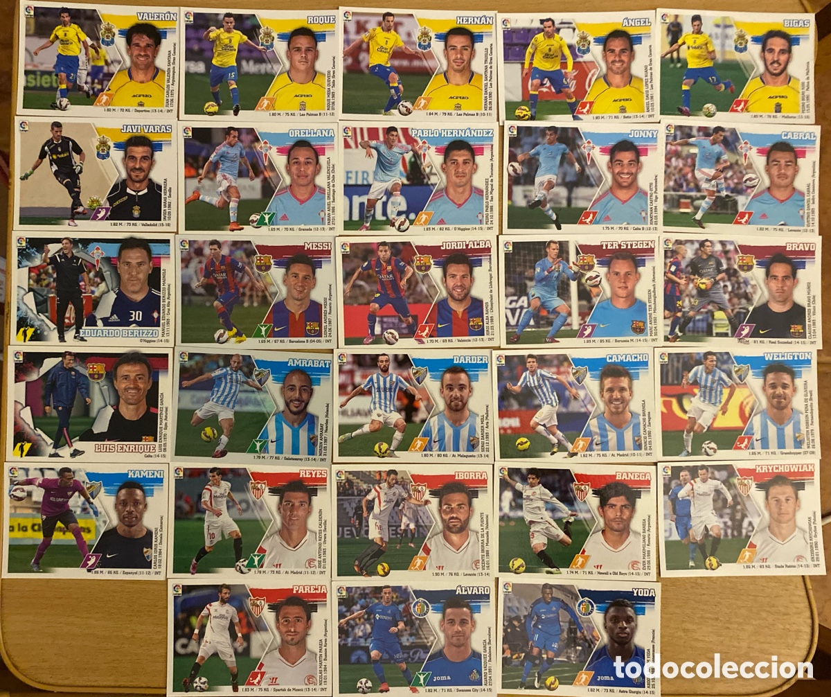 Coleccionismo cromos antiguos: Cromos LIGA BBVA 2015-16 - Foto 5