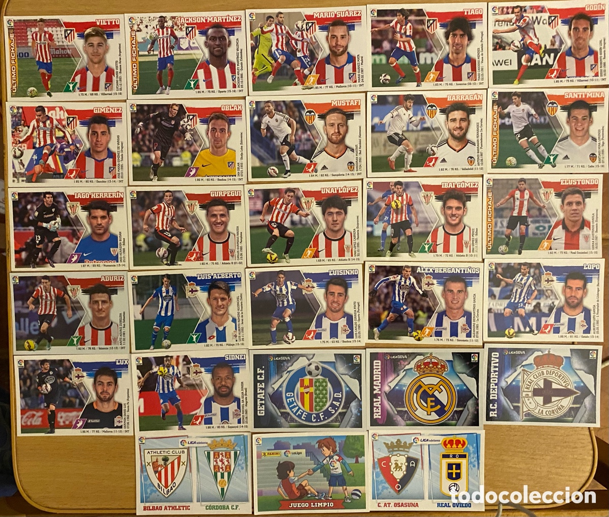 Coleccionismo cromos antiguos: Cromos LIGA BBVA 2015-16 - Foto 1