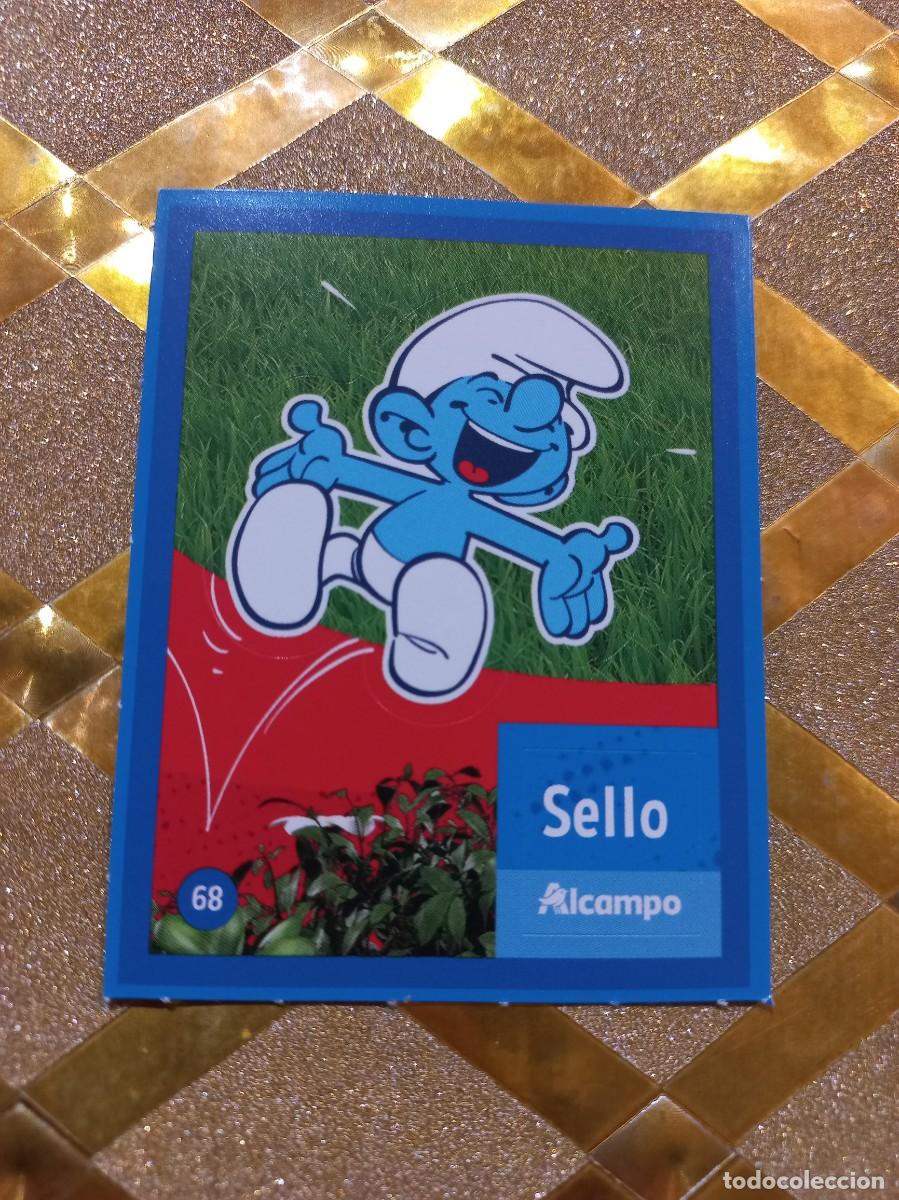 Coleccionismo Cromos antiguos: CROMO NUMERO 68 DE CUIDANDO EL PLANETA CON LOS PITUFOS ALCAMPO !