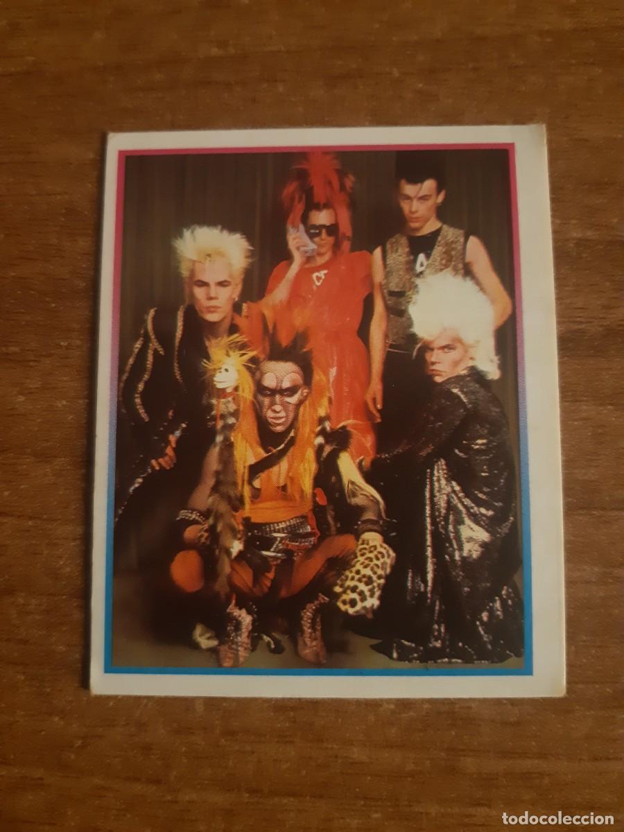 Collectionnisme Cartes &agrave; collectionner anciennes: N&deg;166 SIGUE SIGUE SPUTNIK COLECCI&Oacute;N SUPER STARS ED.ESTE 1986. NUNCA PEGADO