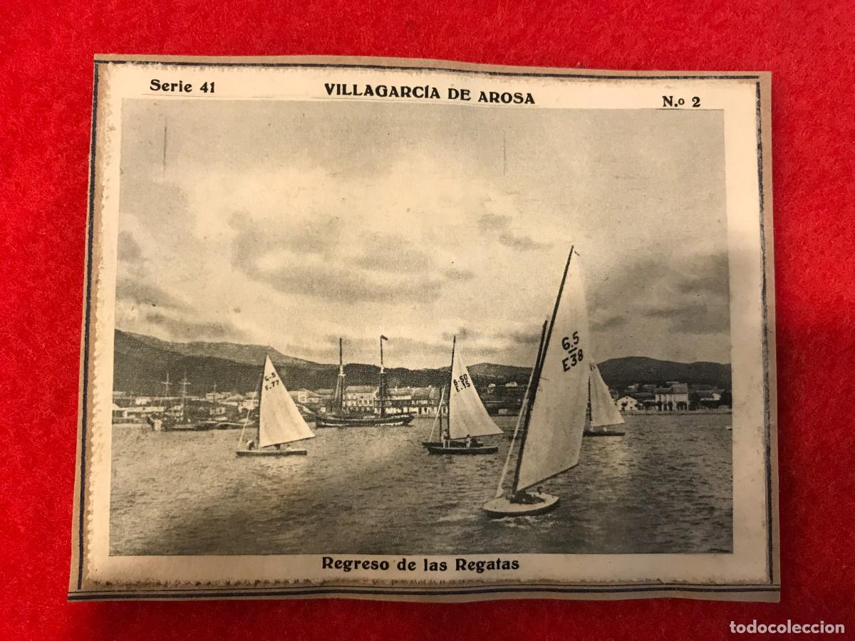 Coleccionismo cromos antiguos: CROMO DE LAS BELLEZAS DE GALICIA. SERIE 41. N&ordm; 2. VILLAGARC&Iacute;A DE AROSA. 10,5 X 8CM