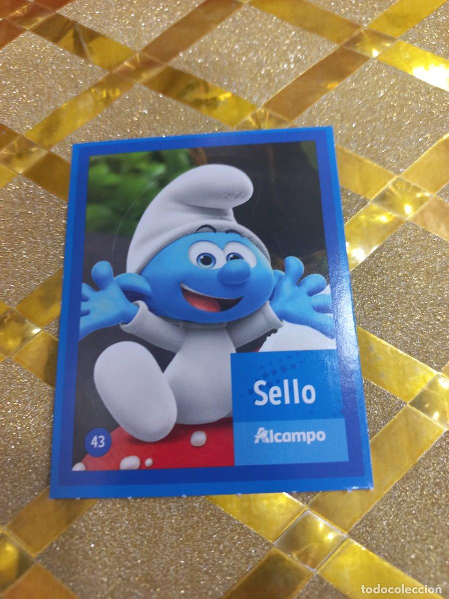 Coleccionismo Cromos antiguos: CROMO NUMERO 43 DE CUIDANDO EL PLANETA CON LOS PITUFOS ALCAMPO !