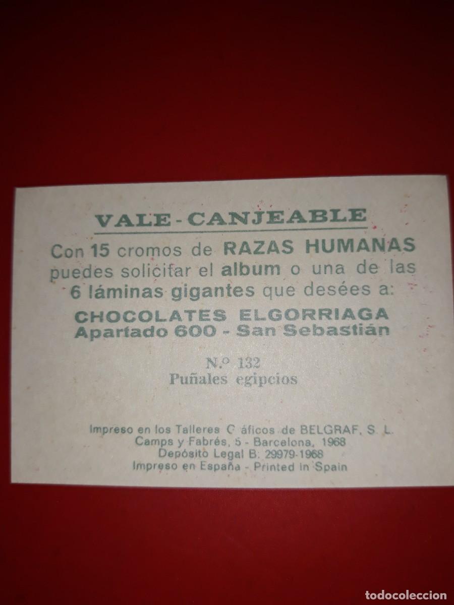 Coleccionismo cromos antiguos: RAZAS HUMANAS cromo # 132 - Foto 2